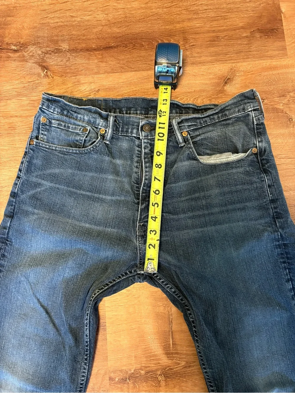 Levi's Dark Blue Straight Leg Men's Jeans Size 36x32